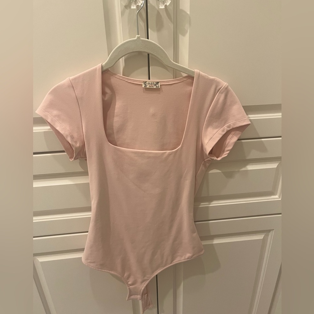 Free People Fair and Square Neck Duo Bodysuit